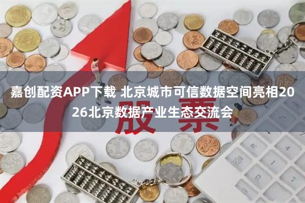 嘉创配资APP下载 北京城市可信数据空间亮相2026北京数据产业生态交流会